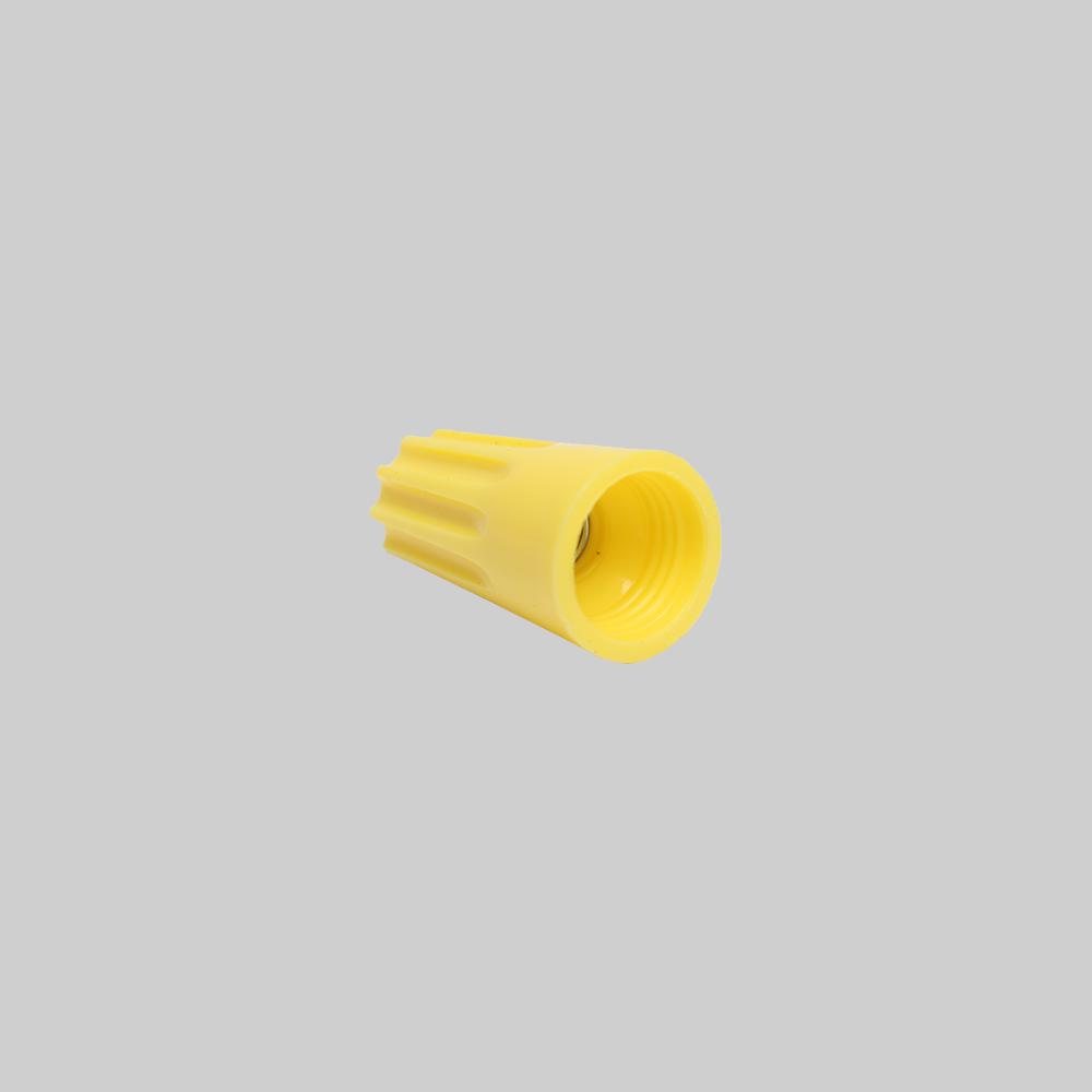 CONECTOR ROSCABLE AMARILLO (PAQ 100)
