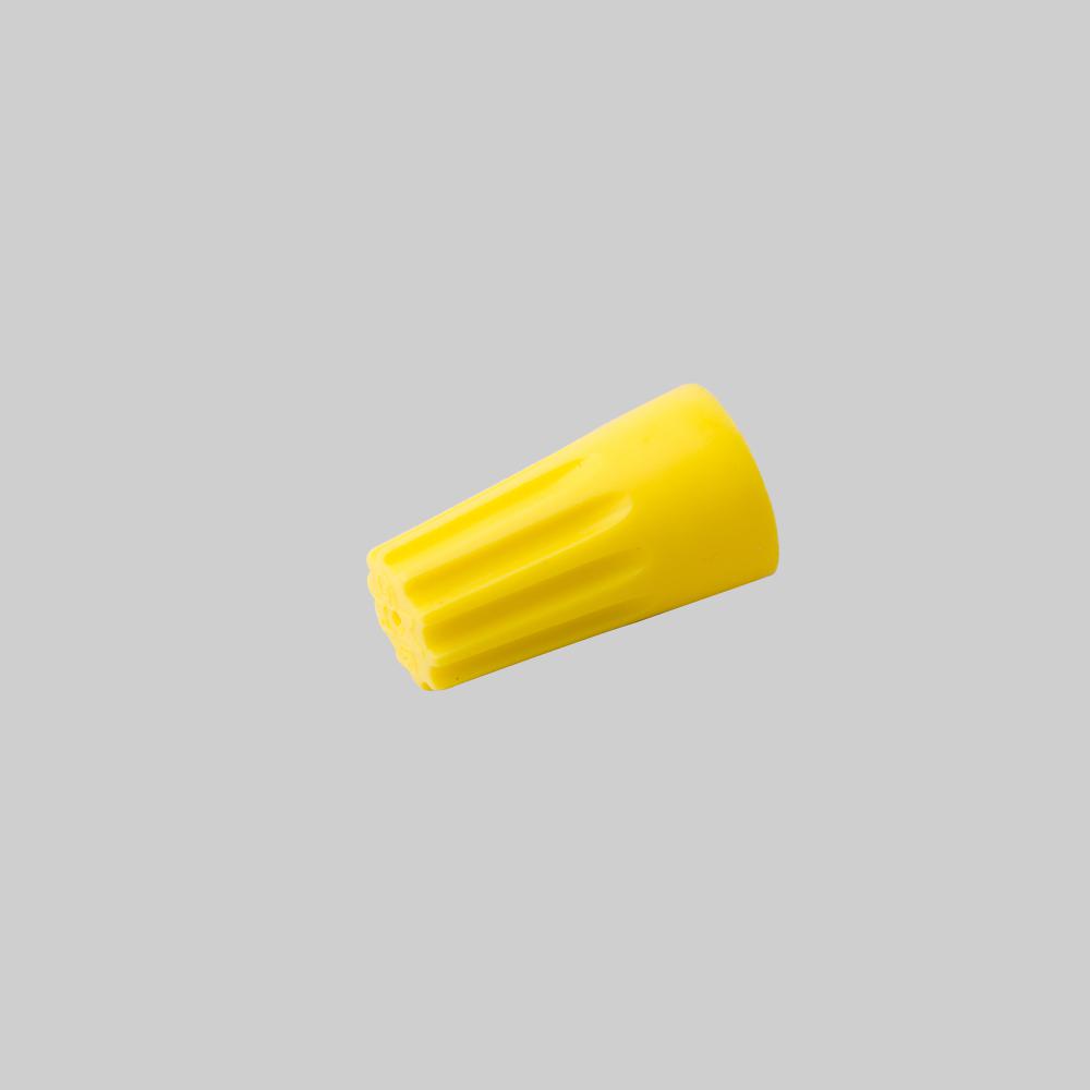 CONECTOR ROSCABLE AMARILLO (PAQ 18)