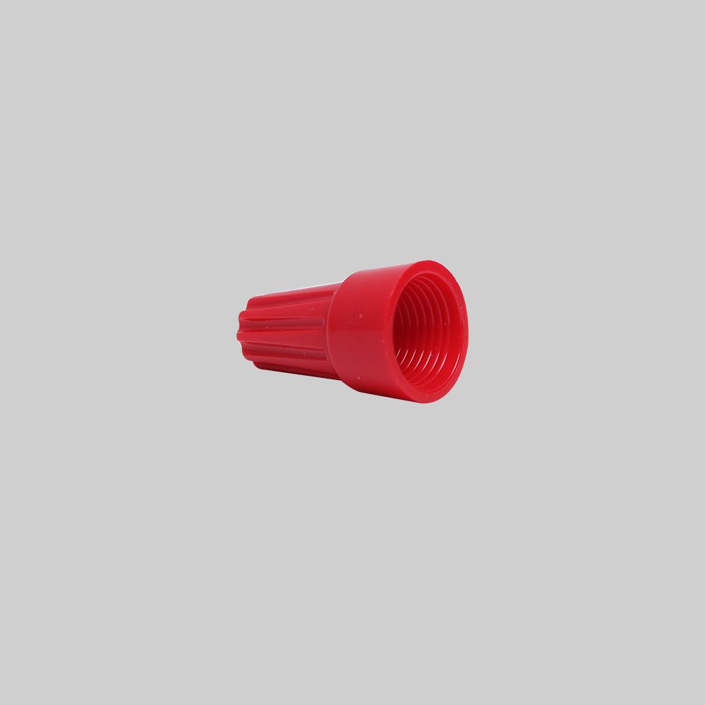 CONECTOR ROSCABLE ROJO (PAQ 100)