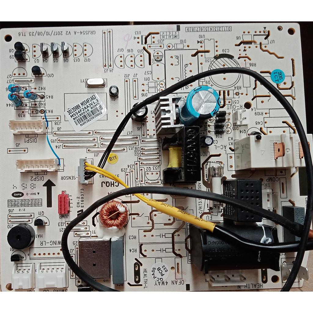 TARJETA  LM018CI100P432 R410 SOLO FRIO 30135989