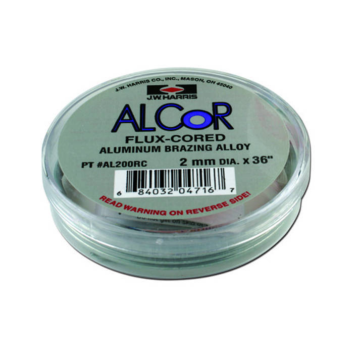SOLDADURA DE ALUMNIO HARRIS ALCOR CON FUNDENTE 2 MM X 36 IN