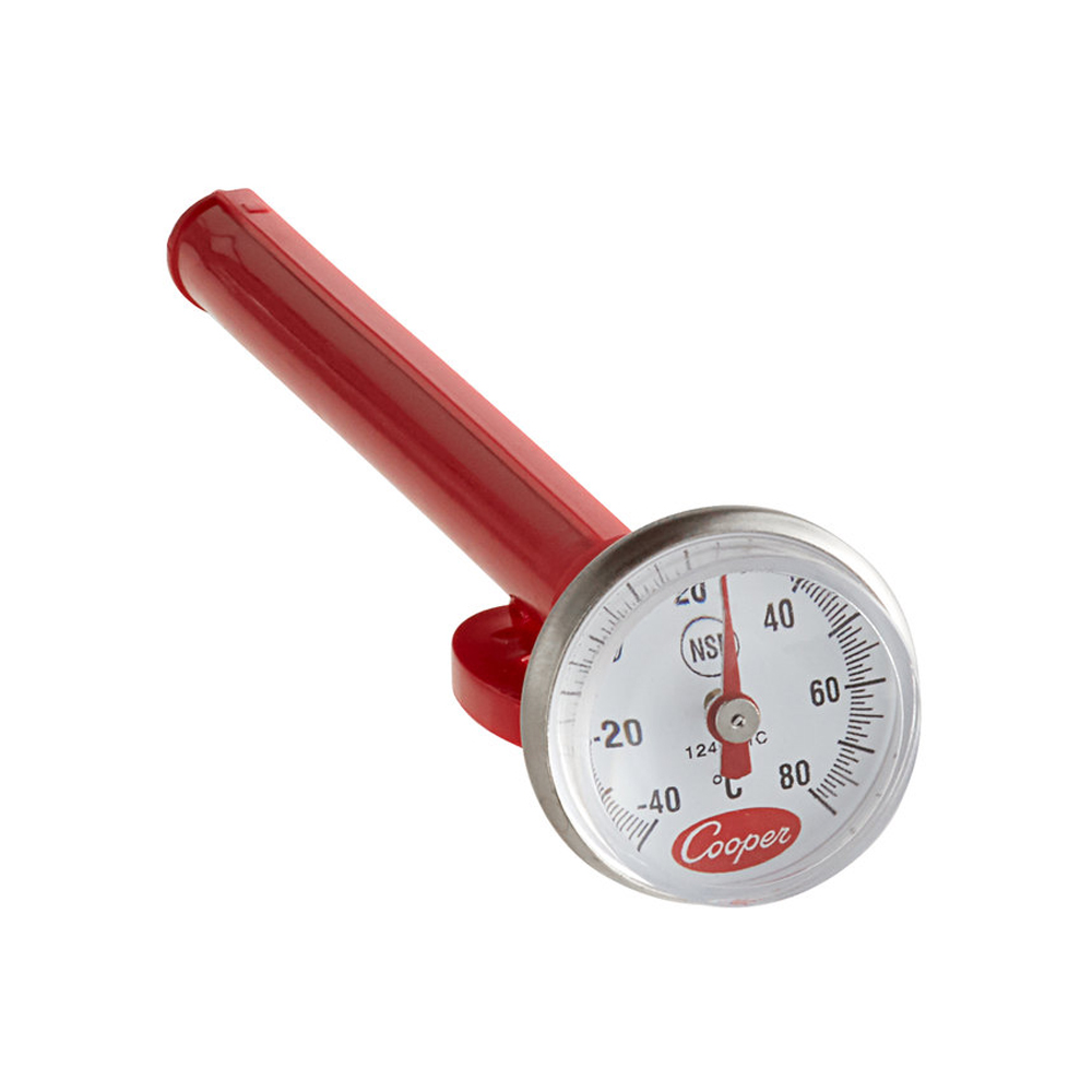 TERMOMETRO ANALOGO DE BOLSILLO AJUSTABLE COOPER 1246-01C-1 (-40° A 80°C)