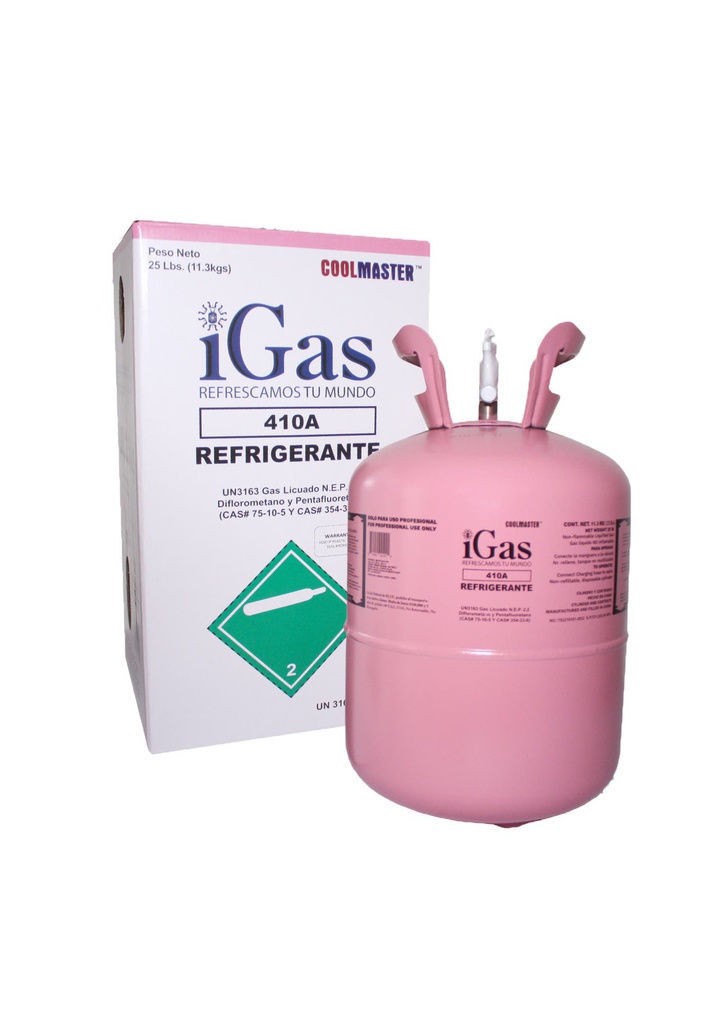 GAS REFRIGERANTE I-GAS R410A 11.35 KG