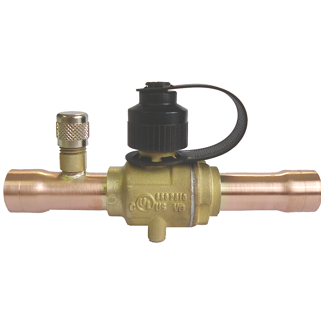 VALVULA DE PASO TIPO BOLA CON VALVULA DE ACCESO 5/8 IN SOLDABLE