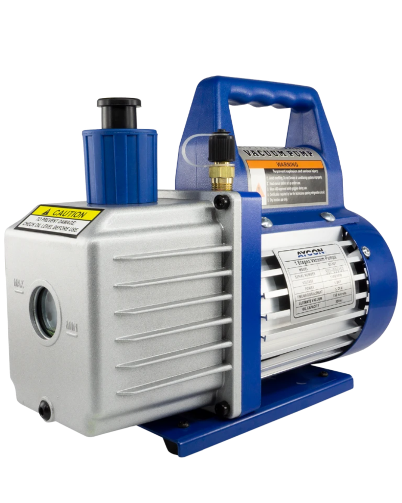 BOMBA DE VACIO AYCON 5 CFM 1 ETAPA 110V