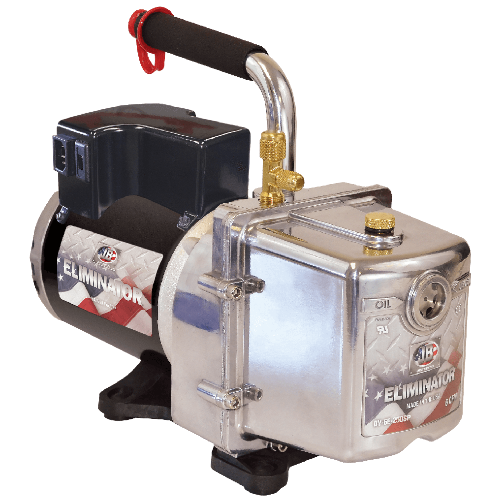 BOMBA DE VACIO JB INDUSTRIES ELIMINATOR A2L SPARK PROOF 6 CFM 2 ETAPAS 115-230V 1/2 HP
