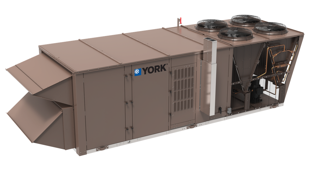 PAQUETE COMERCIAL PAQUETE 35.0 TON SOLO FRÍO R454B 16.3 IEER 220/3/60 MARCA YORK