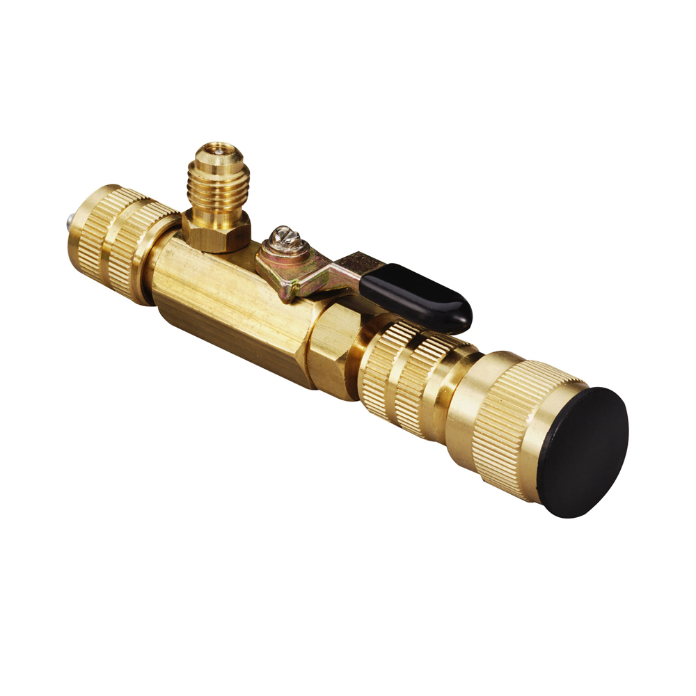 QUITA VALVULAS 1/4 IN CON PUERTO DE ACCESO