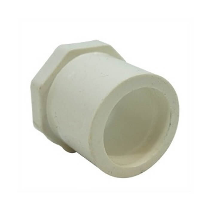 REDUCCION BUSHING DE PVC (DIAMETRO: 3/4 IN X 1/2 IN)