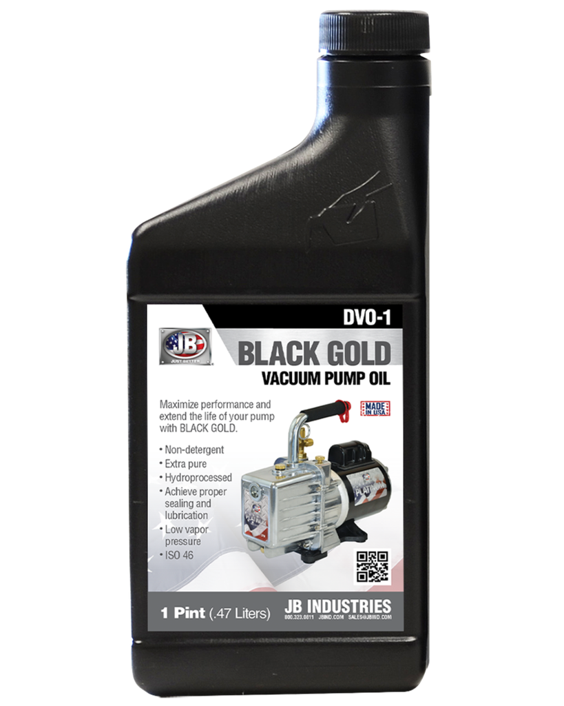ACEITE JB INDUSTRIES DVO-1 PARA BOMBA DE VACIO ENVASE DE 1/2 LITRO