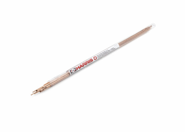 SOLDADURA DE PLATA HARRIS 0%, 1/2" X 1/8" X 20", PAQUETE DE 28 PIEZAS