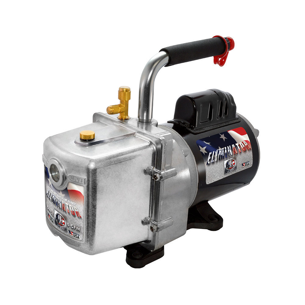 BOMBA DE VACIO 2 ETAPAS VOLTAJE 115V-1F-60HZ 1/2 HP JB INDUSTRIES