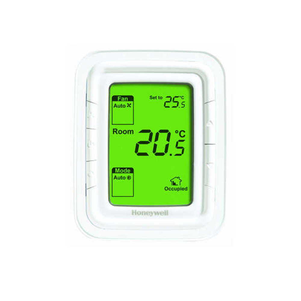 TERMOSTATO HONEYWELL HALO PARA FANCOIL VERTICAL PANTALLA VERDE