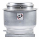 EXTRACTOR CENTRIFUGO DE TEJADO DESCARGA VERTICAL 10 1/3 HP 1625 1/3 1936 / 1139 MF -115 73