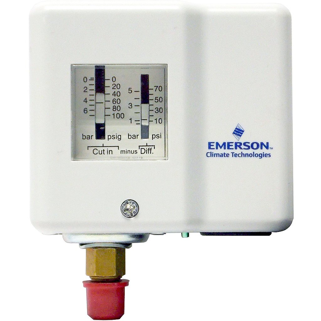 CONTROL DE BAJA PRESION SIN CAPILAR EMERSON