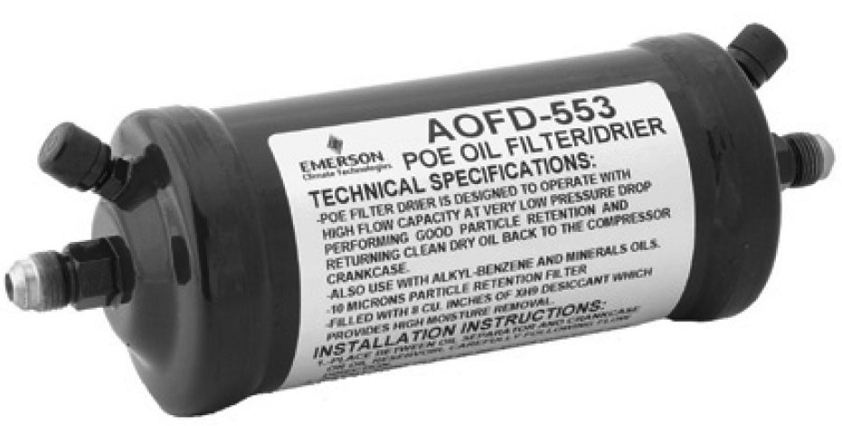 FILTRO DESHIDRATADOR DE ACEITE EMERSON