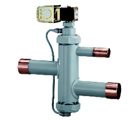 VALVULA SOLENOIDE TIPO E14 MANUAL SIN BOBINA PARA 410A SPORLAN