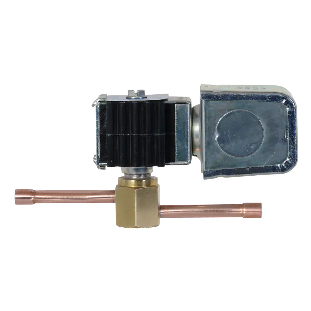 VALVULA SOLENOIDE TIPO E25 MANUAL SIN BOBINA PARA 410A SPORLAN