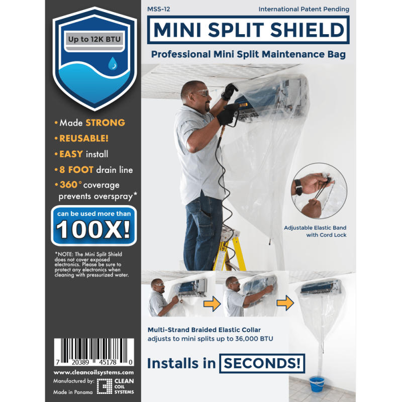 BOLSA PARA MANTENIMIENTO DE MINISPLIT 12,000 BTUH