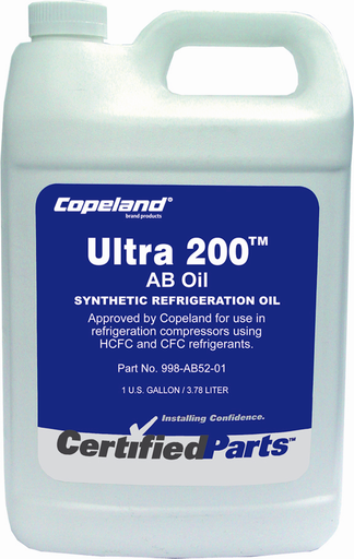 [CPR-ULTRA200C] ACEITE COPELAND ULTRA CUBETA (TIPO: ALQUILBENCENO, VISCOSIDAD: 200)