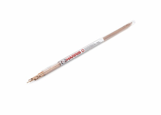 [HAR-SILVALOY0T] SOLDADURA HARRIS  DE PLATA 0% 1/2 X 1/8 X 20 PULGADAS PAQUETE DE 28 PIEZAS