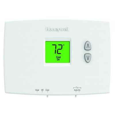 [RES-TH1110DH1003] TERMOSTATO HONEYWELL DIGITAL HORIZONTAL (V: 24 V, CAPACIDAD/POTENCIA: 1F/1C)