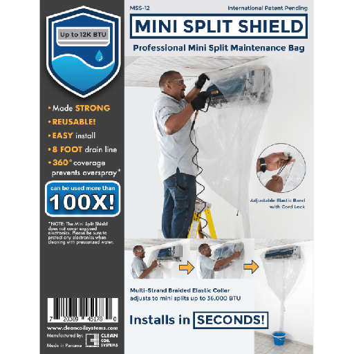 [CCS-MSS12] BOLSA PARA MANTENIMIENTO DE MINISPLIT 12,000 BTUH