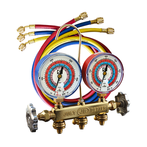 [JB-22633] MANIFOLD JB A2L, R32, R454B, R410A, MANGUERAS CCLE 60 IN