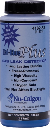 [NC-418253] DETECTOR DE FUGAS CAL BLUE CON APLICADOR 6 OZ