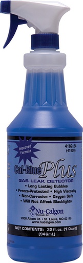 [NC-418224] DETECTOR DE FUGAS CAL BLUE EN SPRAY NU-CALGON  4182-24 1 LT