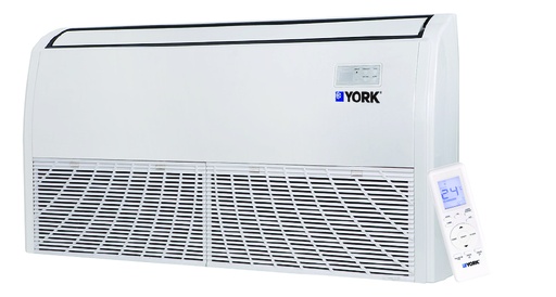[YKE-YFJF18BZTMCMORX] DIVIDIDO RESIDENCIAL TIPO PISO TECHO PAC 1.5 TON SOLO FRÍO R32 19.0 SEER 220/1/60 MARCA YORK