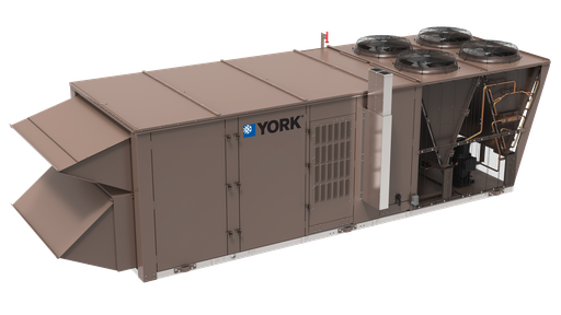 [YKE-KV35C0CP2A1AAA11A1] PAQUETE COMERCIAL PAQUETE 35.0 TON SOLO FRÍO R454B 16.3 IEER 220/3/60 MARCA YORK