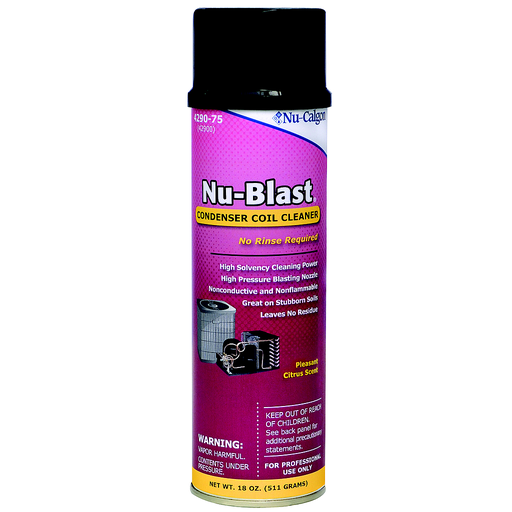 [NC-429075] LIMPIADOR DE SERPENTIN CONDENSADOR NU-BLAST AEROSOL 18 OZ