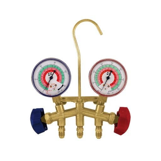 [JB-M28410A] JUEGO DE MANOMETROS ESTANDAR R22/R404/R410