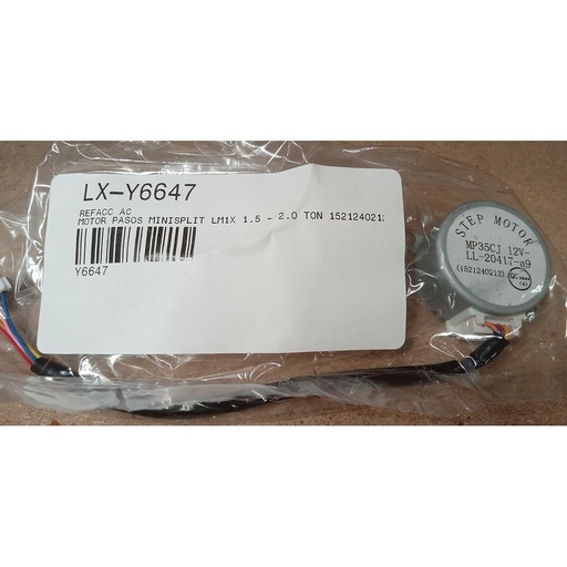 [LX-Y6647] MOTOR PASOS MINISPLIT LM1X 1.5 - 2.0 TON 1521240212