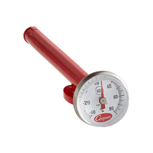 [EME-124601C] TERMOMETRO ANALOGO DE BOLSILLO AJUSTABLE COOPER 1246-01C-1 (-40° A 80°C)