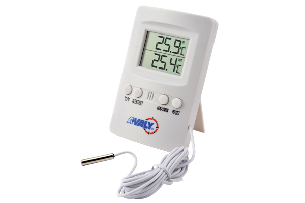 TERMOMETRO DIGITAL INTERIOR-EXTERIOR -50° A +70°C