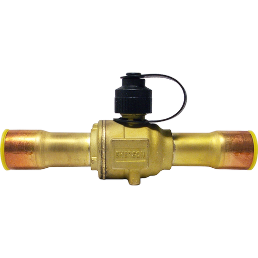 [EME-BVSS218] VALVULA DE PASO TIPO BOLA CON VALVULA DE ACCESO 2 1/8 IN SOLDABLE
